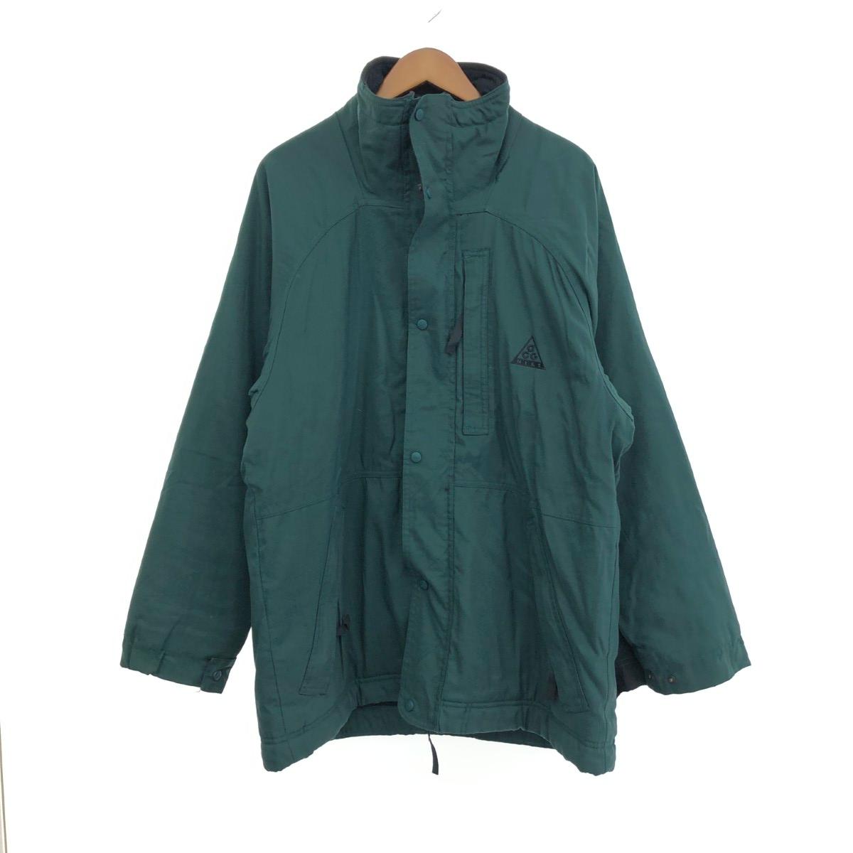 NIKE ACG ナイキ ジップアップジャケット  大きさ:M 年寄りの    緑であること メンズ【中古】