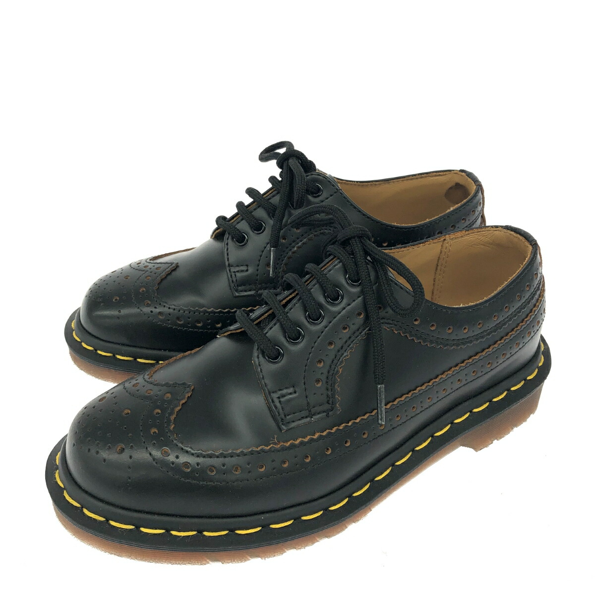 Dr.Martens ドクターマーチン レザーシューズ 表記サイズ:UK4 レザー/イングランド製 22853001/VINTAGE3989 ブラック レディース【中古】