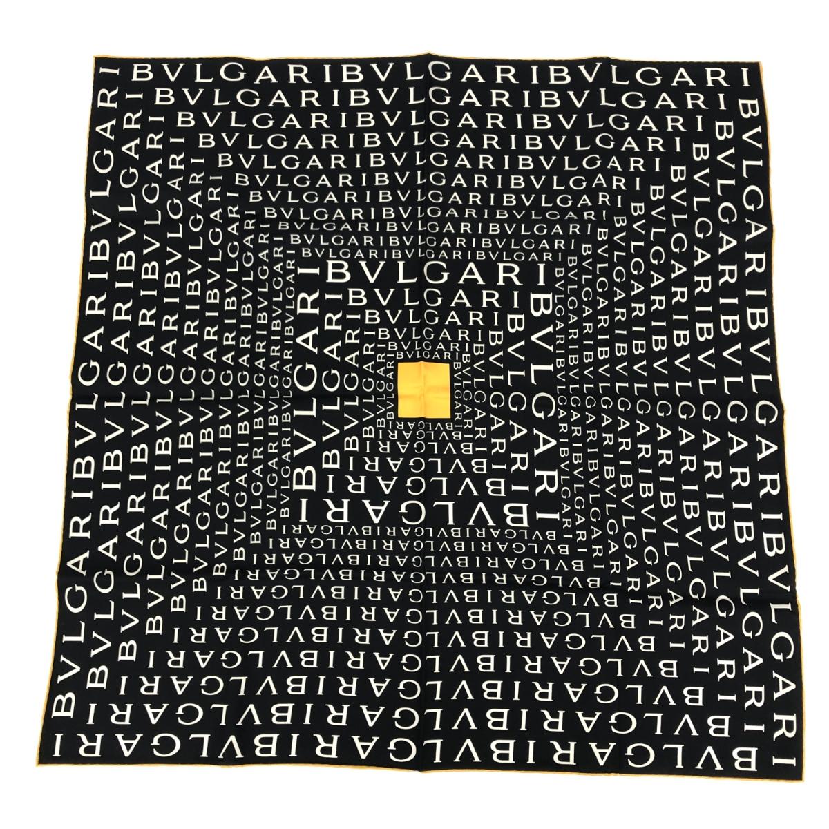 楽天市場】ブルガリ ロゴマニア スカーフ シルク レディース 【中古