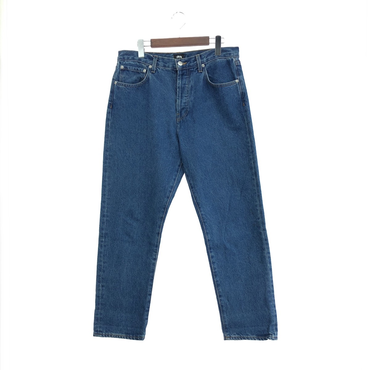 STUSSY ステューシー デニムパンツ ジーンズ 30 中古・古着通販】stussy (ステューシー) XXX 30周年 刺繍ロゴ デニム