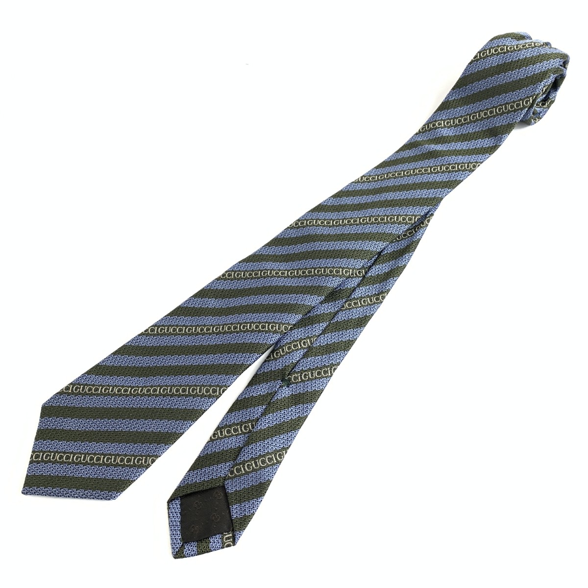 楽天市場】グッチ GUCCI スイカ ネクタイ シルク イタリア製 青