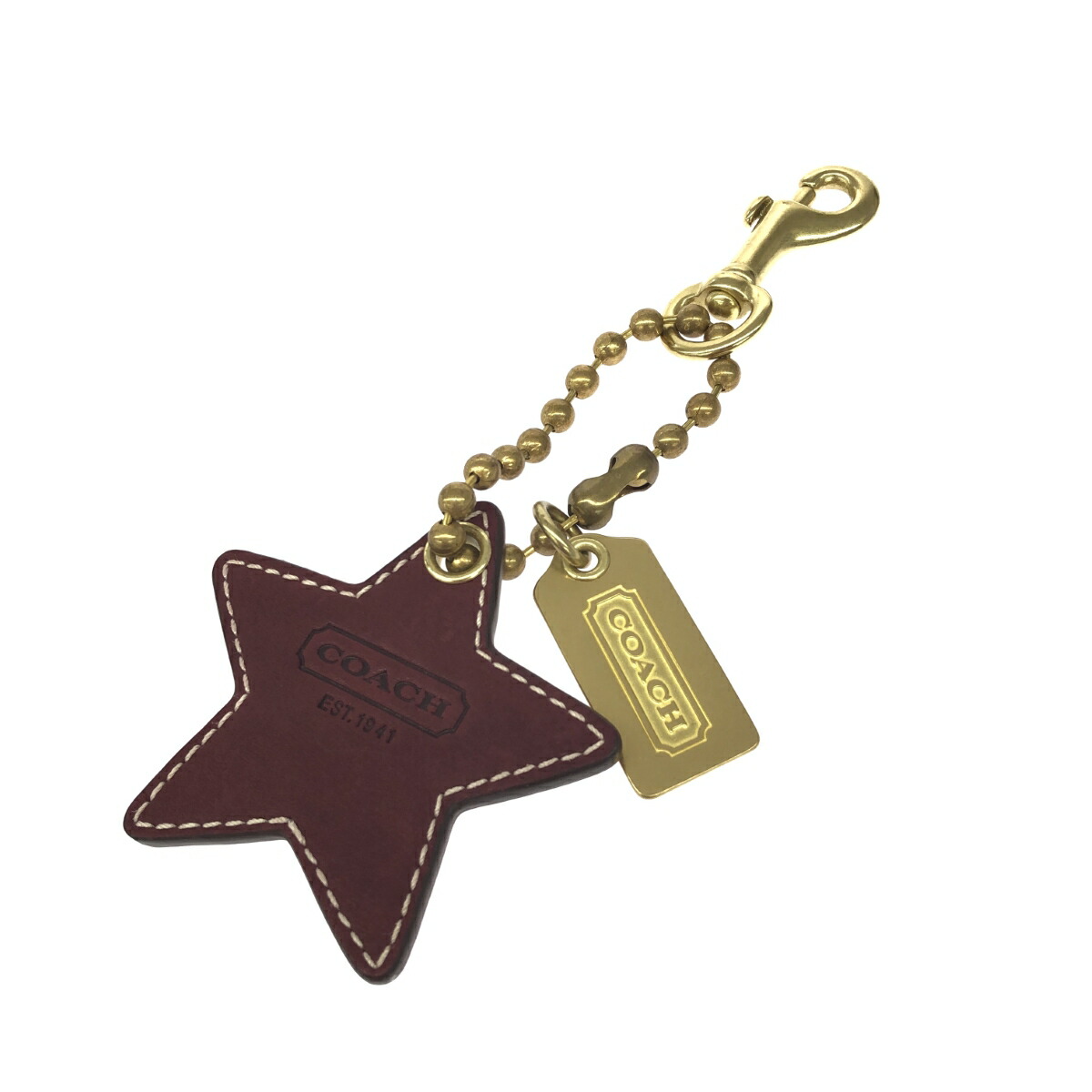 楽天市場】コーチ COACH 星 チャーム 付き キーホルダー キーリング