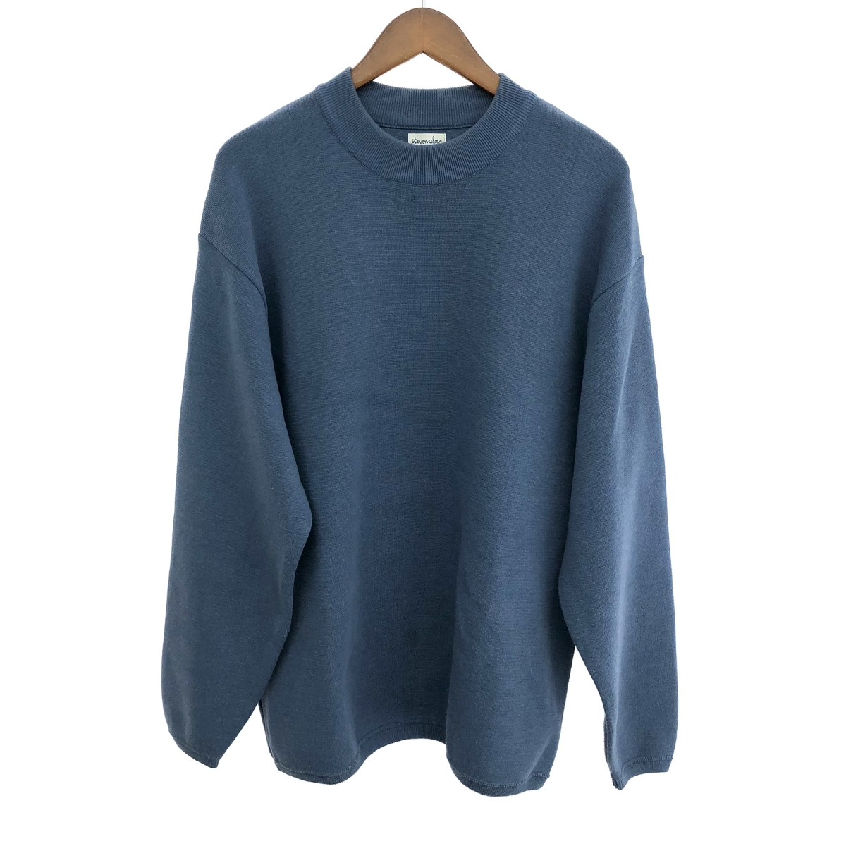 新品.未使用Steven Alanバイカラーポロカラーニット Steven Alan＞バイカラー ポロカラーニット