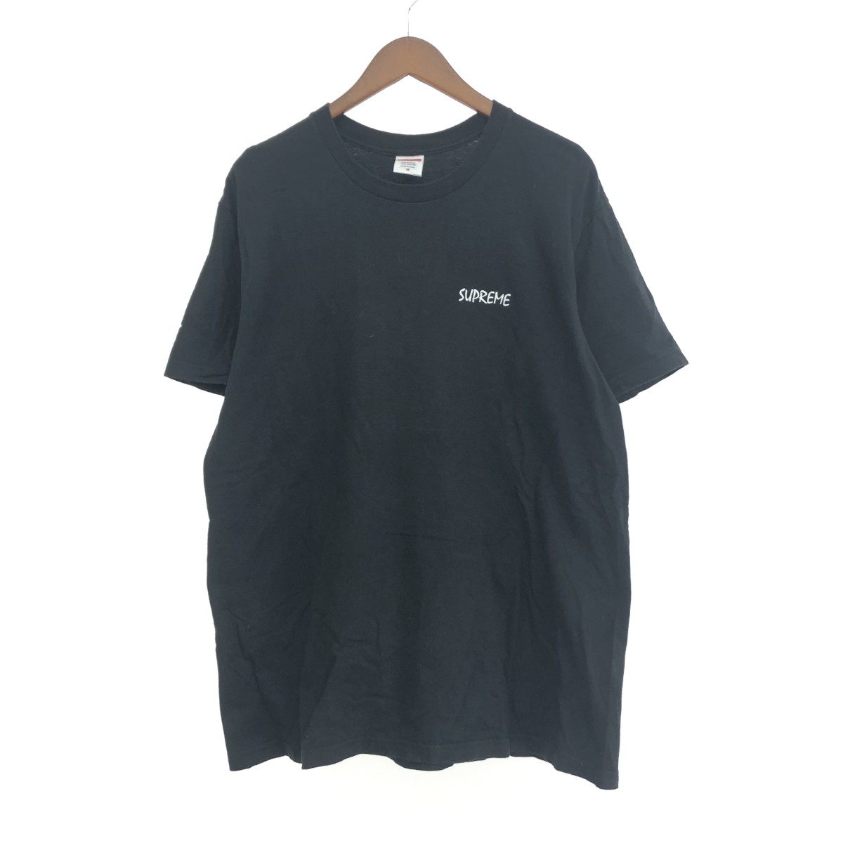 SUPREME シュプリーム 半袖Tシャツ サイズ:M Black CAT TEE 24SS ブラック メンズ【中古】