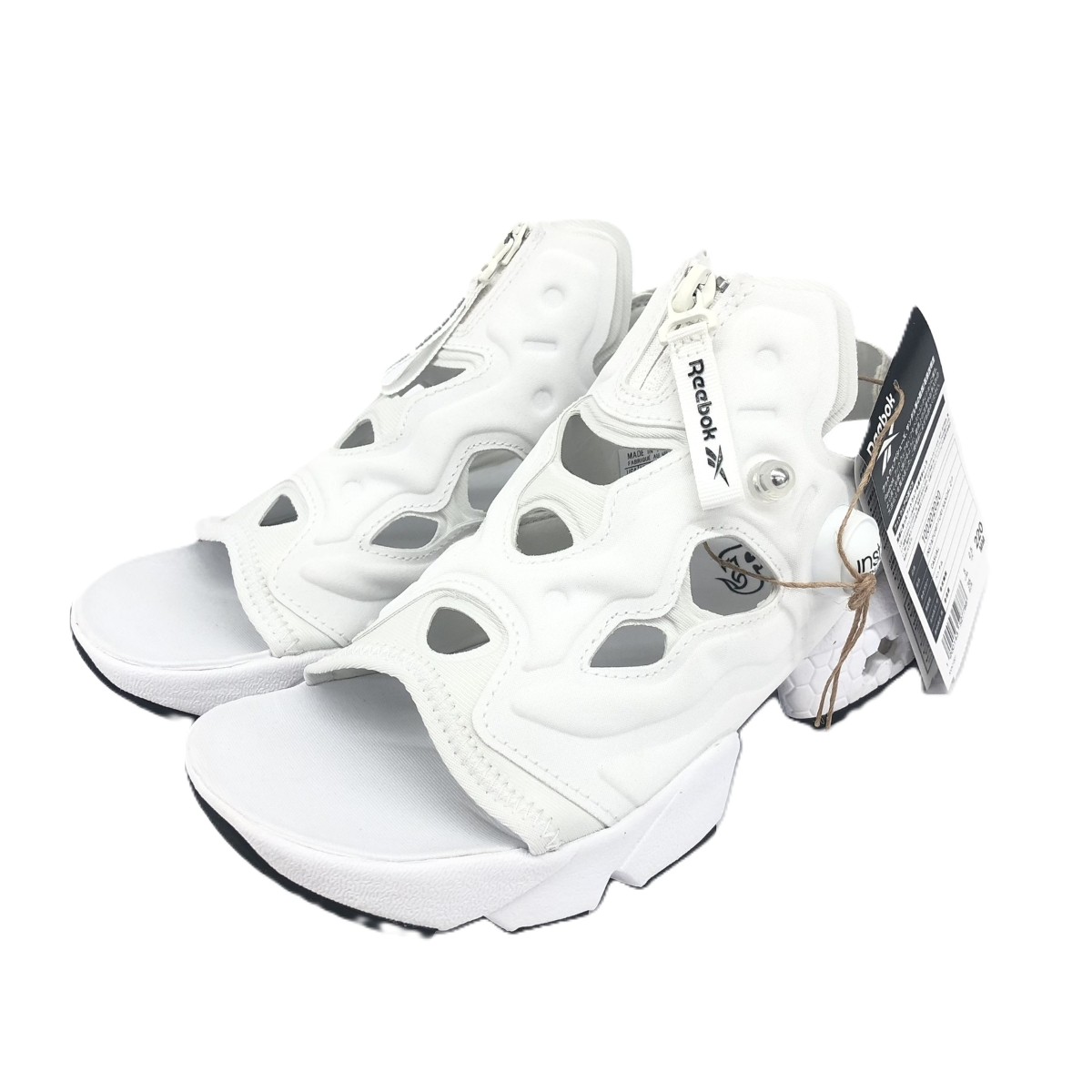 Reebok リーボック フューリー 未当て嵌める品 書きあらわす大きさ:22糎  100202020   白いこと レディース【中古】