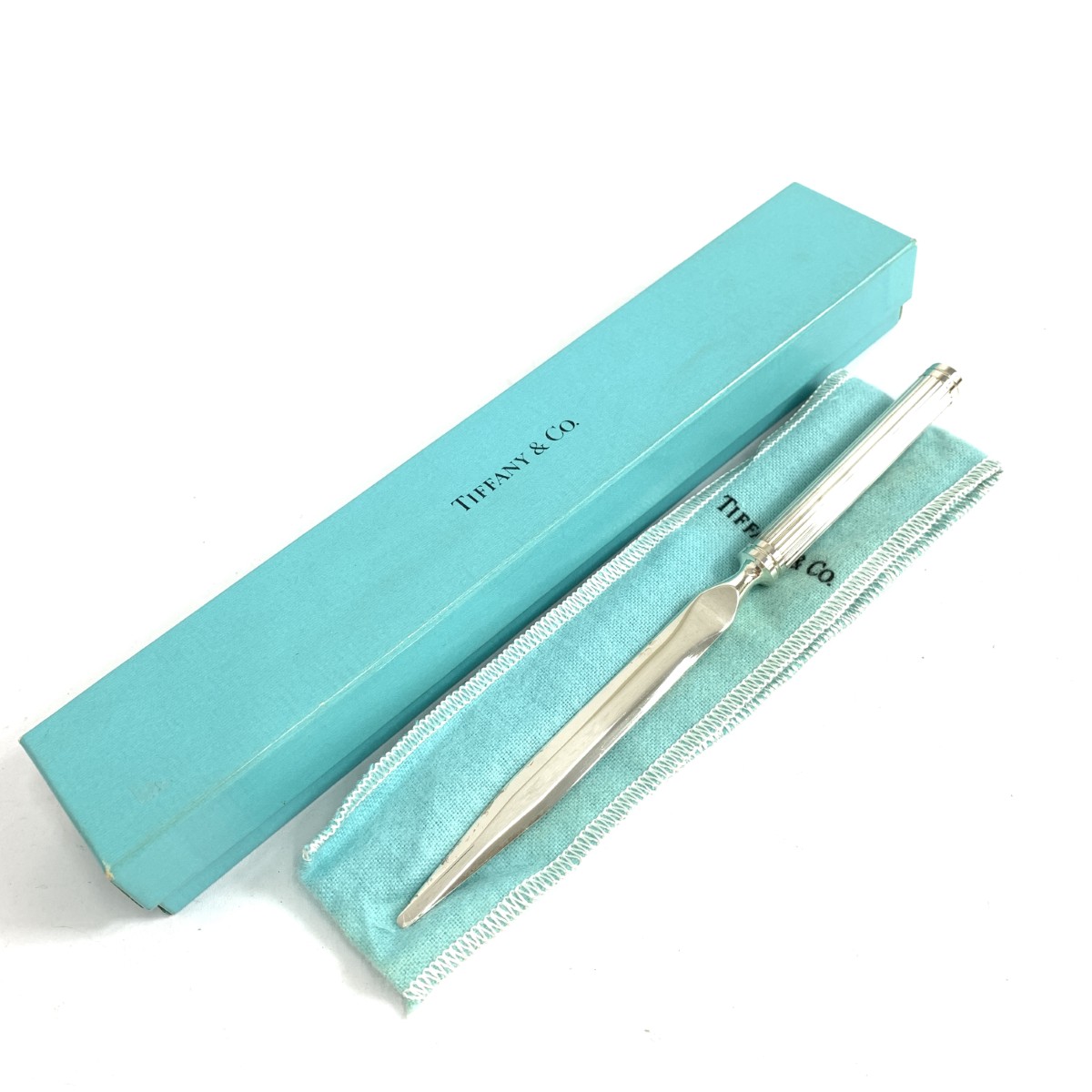 楽天市場】カルティエ CARTIER ペーパーナイフ メタル シルバー ユニ