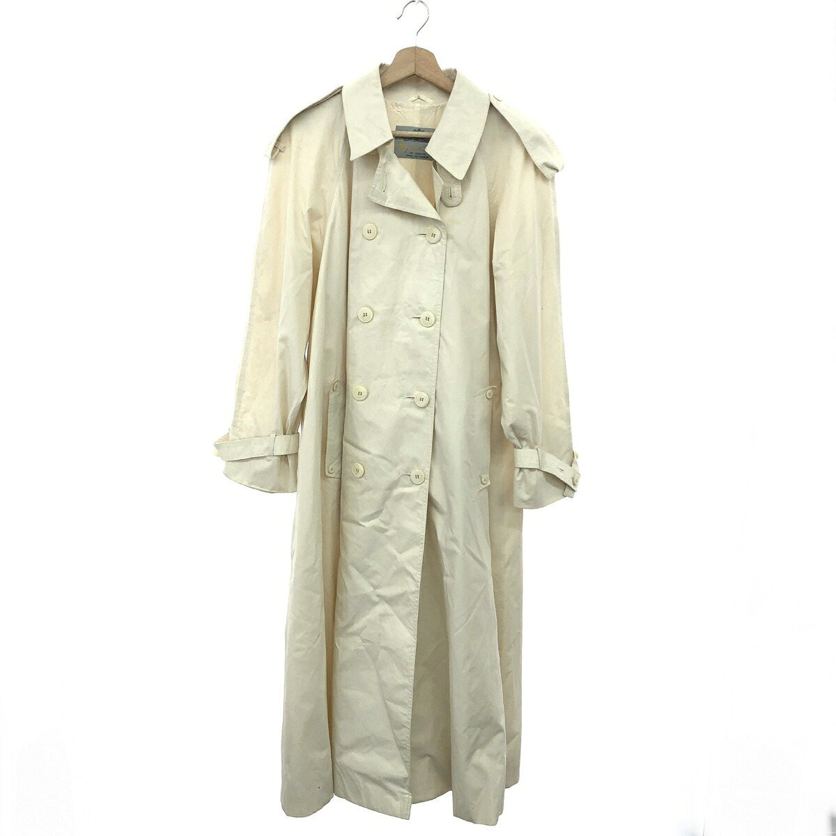 Aquascutum アクアスキュータム トレンチコート  大きさ:書きあらわす曖昧模糊たる     ベージュ メンズ【中古】