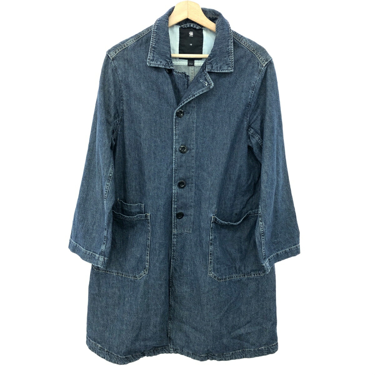G-STAR RAW ジースターロウ デニムコート サイズ:XS ブルー メンズ【中古】
