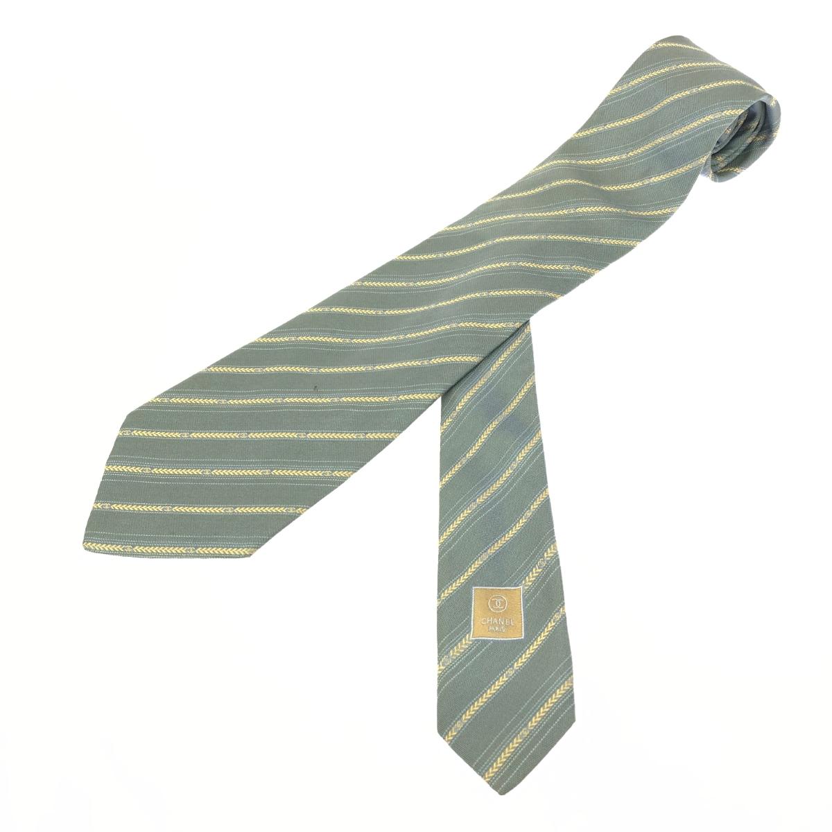 楽天市場】シャネル CHANEL ネクタイ 総柄 ココマーク ロゴ ブラック