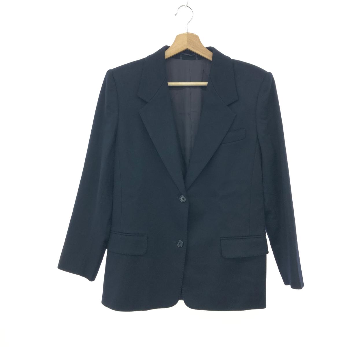 MAX MARA マックスマーラ テーラードジャケット 好ましい 大きさ:US6 カシミール100％ 2B シングル    黒いこと レディース【中古】