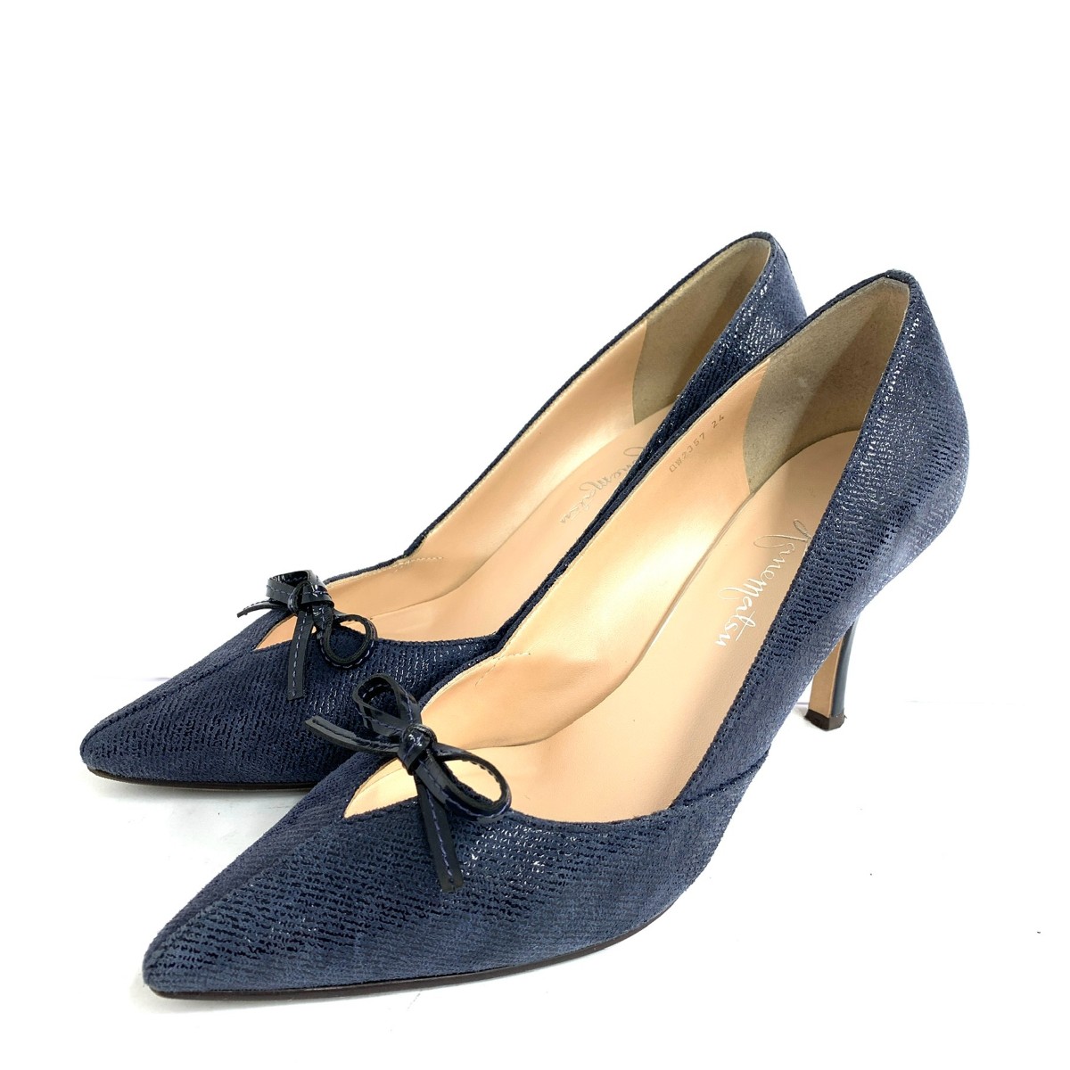 楽天市場】GINZA Kanematsu 銀座かねまつ/スクエアトゥパンプス/A