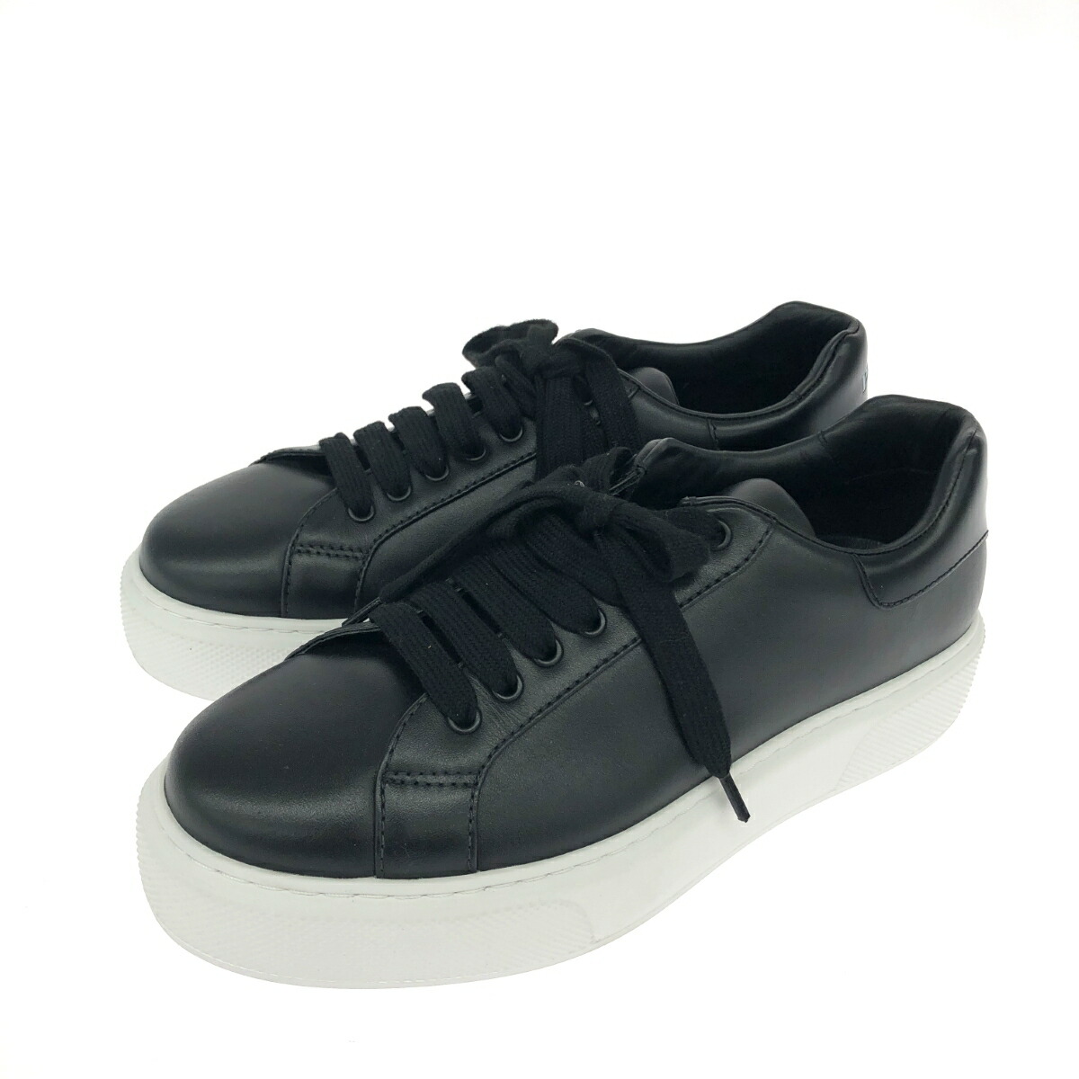 楽天市場】【PRADA SPORT】プラダスポーツ レザー スニーカー ブラック