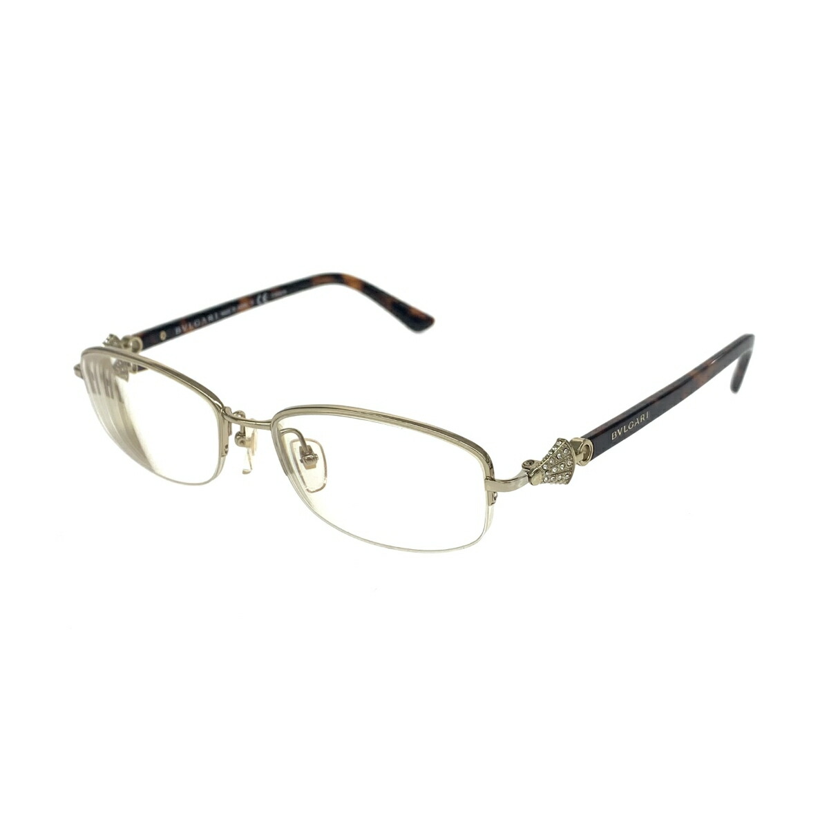 BVLGARI ブルガリ メガネ 良好 2176BD ブラウン ユニセックス【中古】