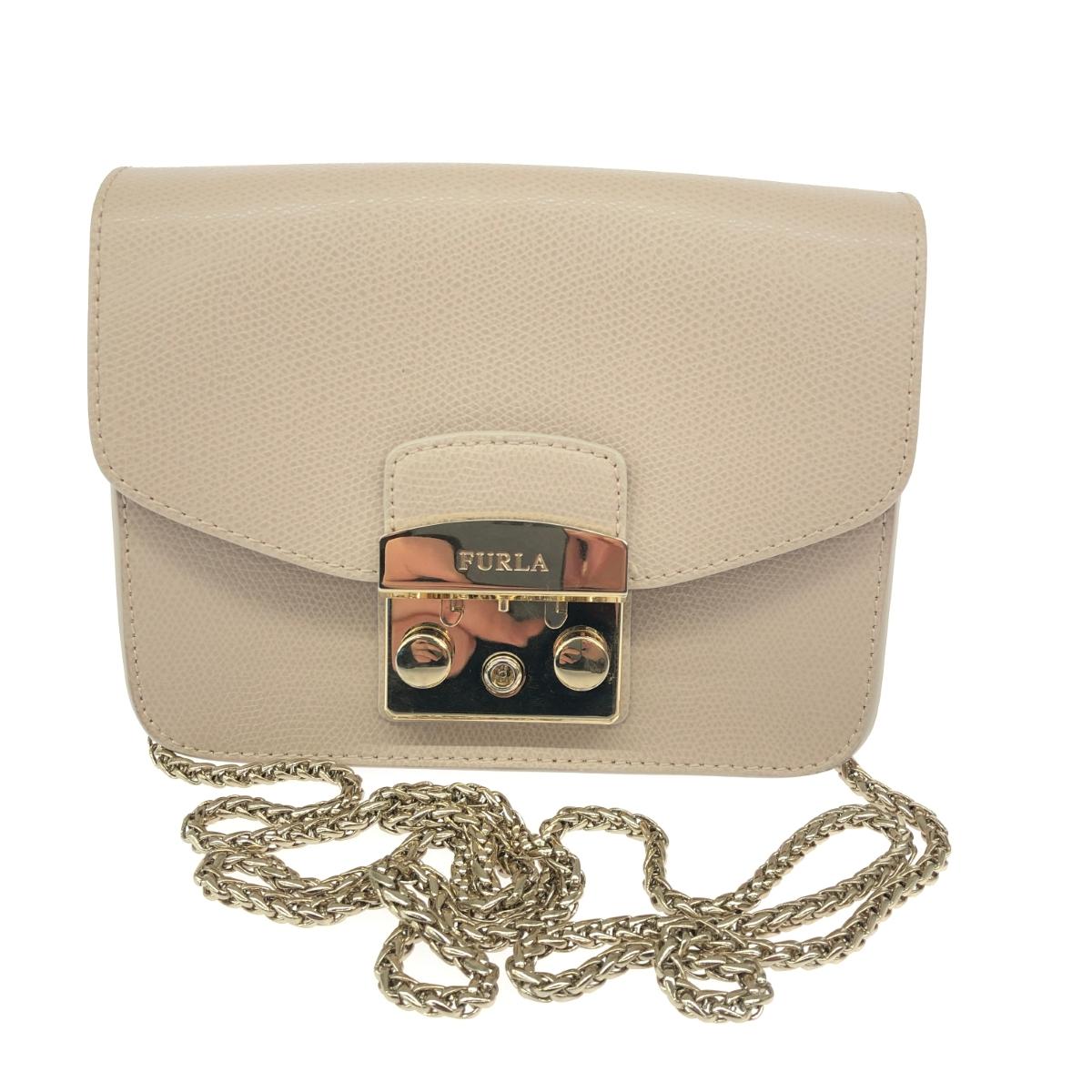 楽天市場】FURLA フルラ メトロポリス チェーンショルダー バッグ