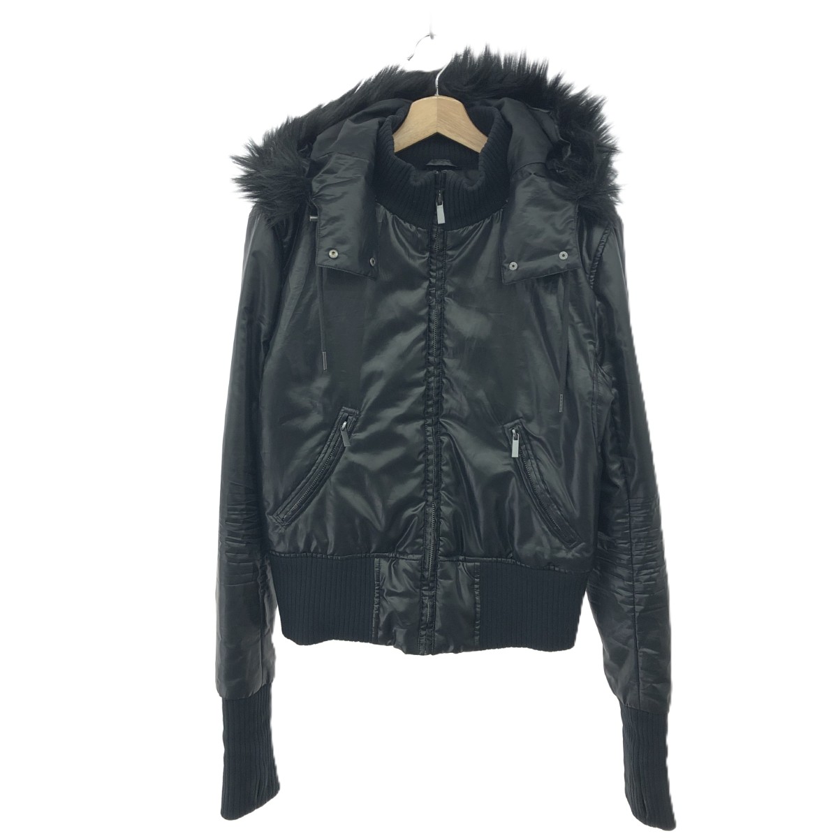 Jaded London ジェイデッドロンドン 中綿ジャケット 良好 サイズ:M ジップアップ/ショート丈 ブラック メンズ【中古】｜リサイクル ティファナ