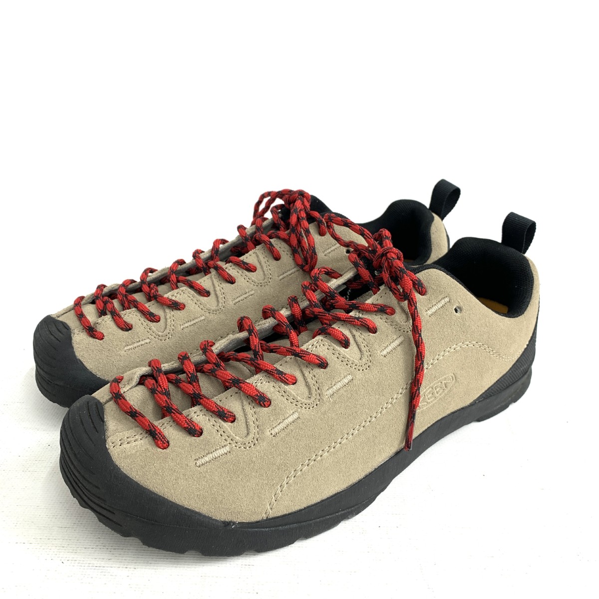 KEEN キーン JASPER  表記サイズ:28cm ジャスパー/シューズ/スウェードレザー    カーキ メンズ【中古】