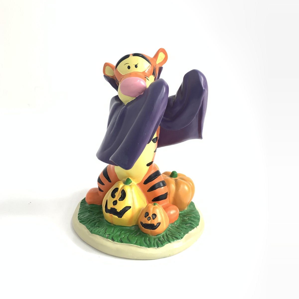 Disney ディズニー ティガー ハロウィン フィギュア ガーデン 陶器 タカショー マルチカラー 【中古】