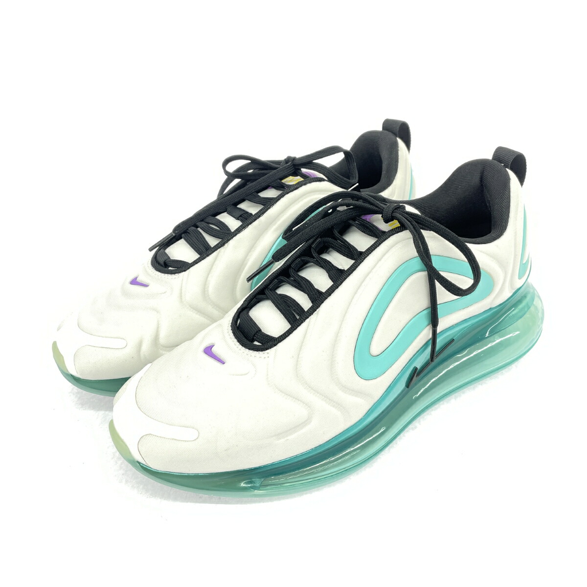 ★百貨店大売り出し客体商いもの★  NIKE ナイキ スニーカー 大気圏マックス720 未当て嵌める品 書きあらわす大きさ:26  AO2924-101   白いこと/マルチ色合い メンズ【中古】