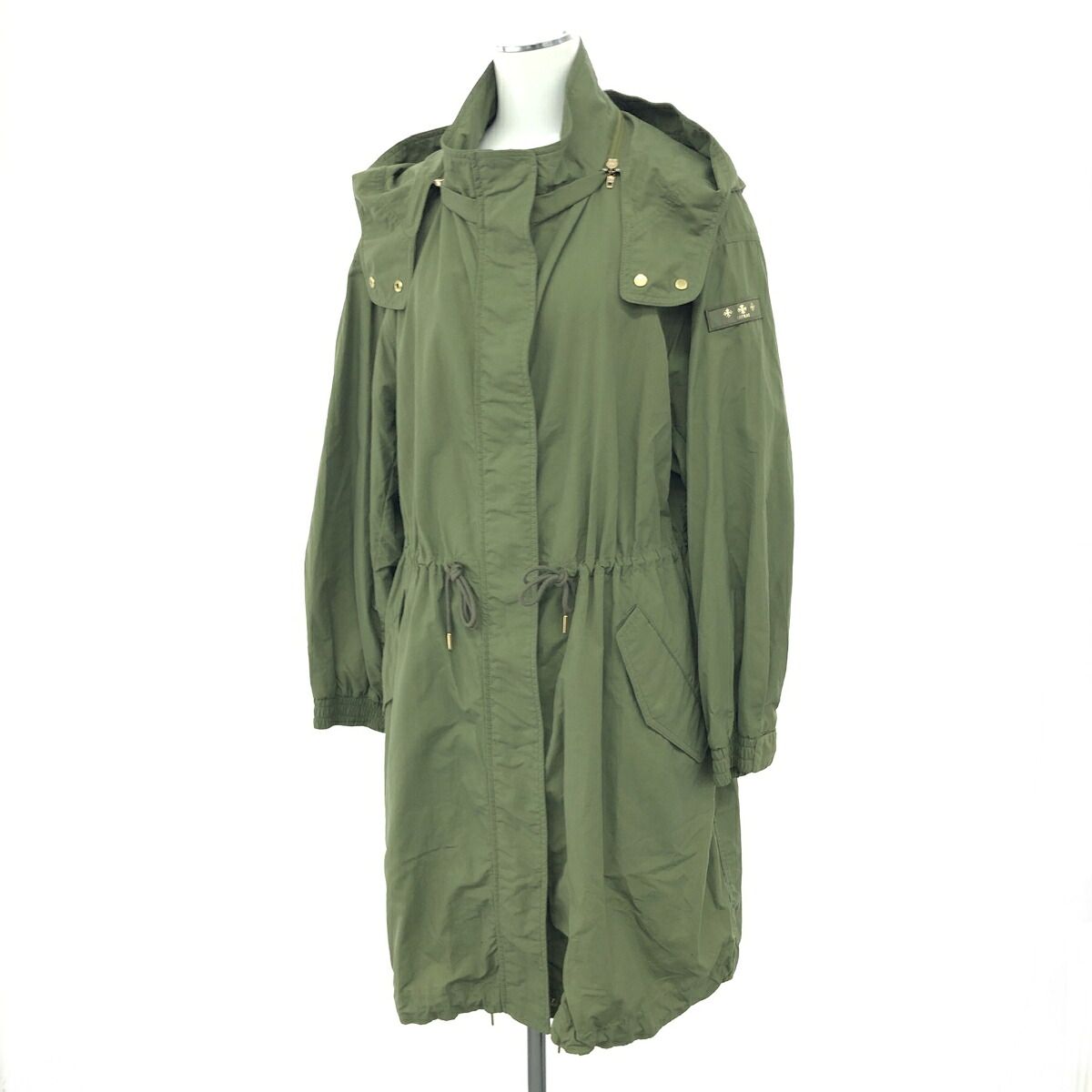 TATRAS タトラス モッズコート 良好 サイズ:02 ALRESCHA/アルレシャ/ロング LTAT22S4888-L ナイロン カーキ レディース【中古】