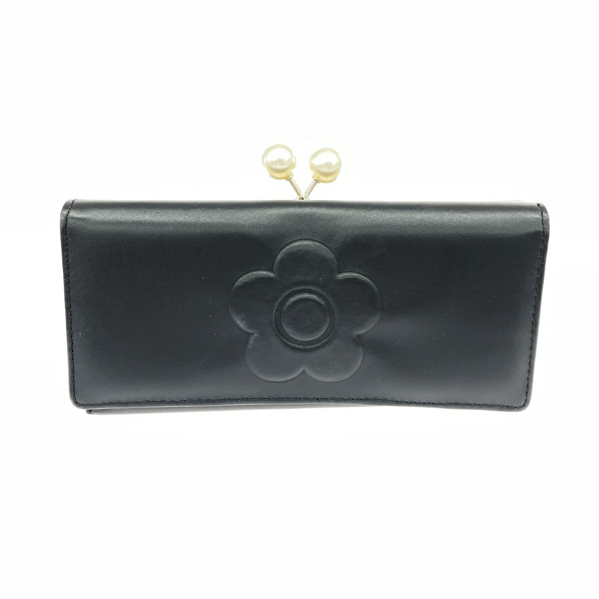 楽天市場】【未使用品】【財布】MARY QUANT マリー クワント 2つ折ガマ