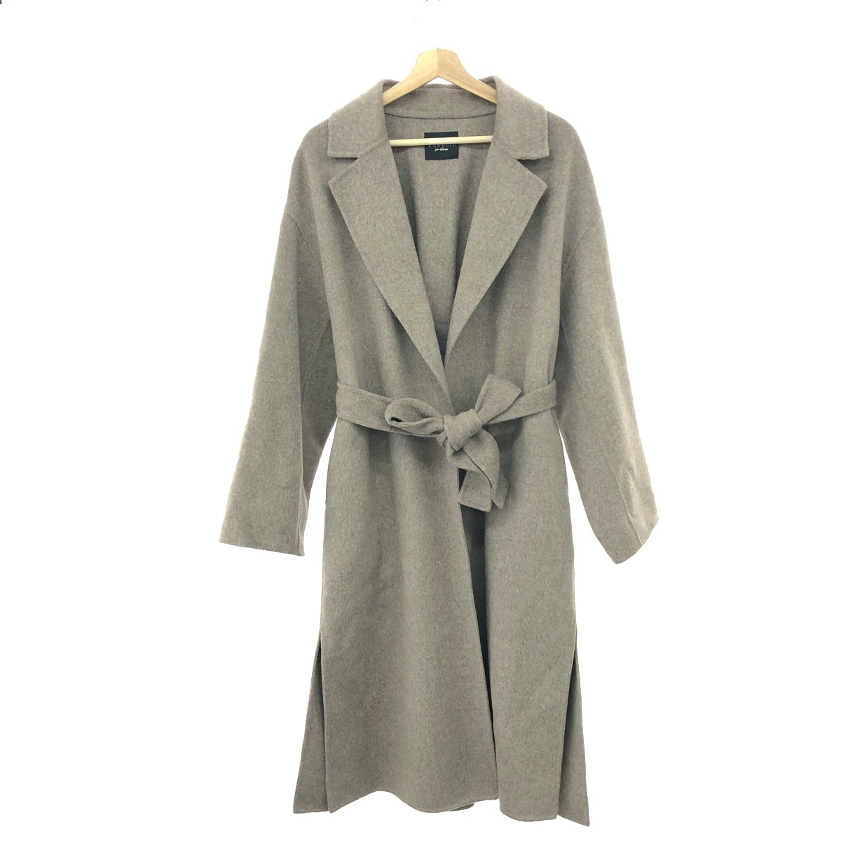 VERMEIL par iena ヴェルメイユパーイエナ ベルデッドコート サイズ:36 ロングコート ブラウン/グレージュ レディース【中古】