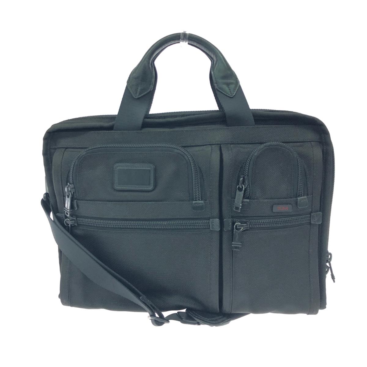 TUMI トゥミ 商行為御徒面子   ナイロン 26108DH   黒いこと メンズ【中古】