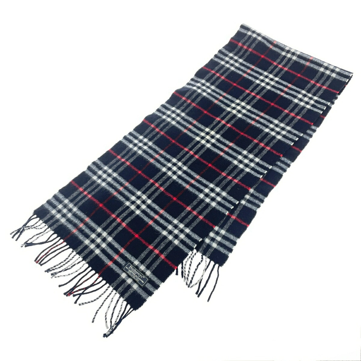 楽天市場】♪♪【中古】Burberrys バーバリーズ マフラー カシミヤ100