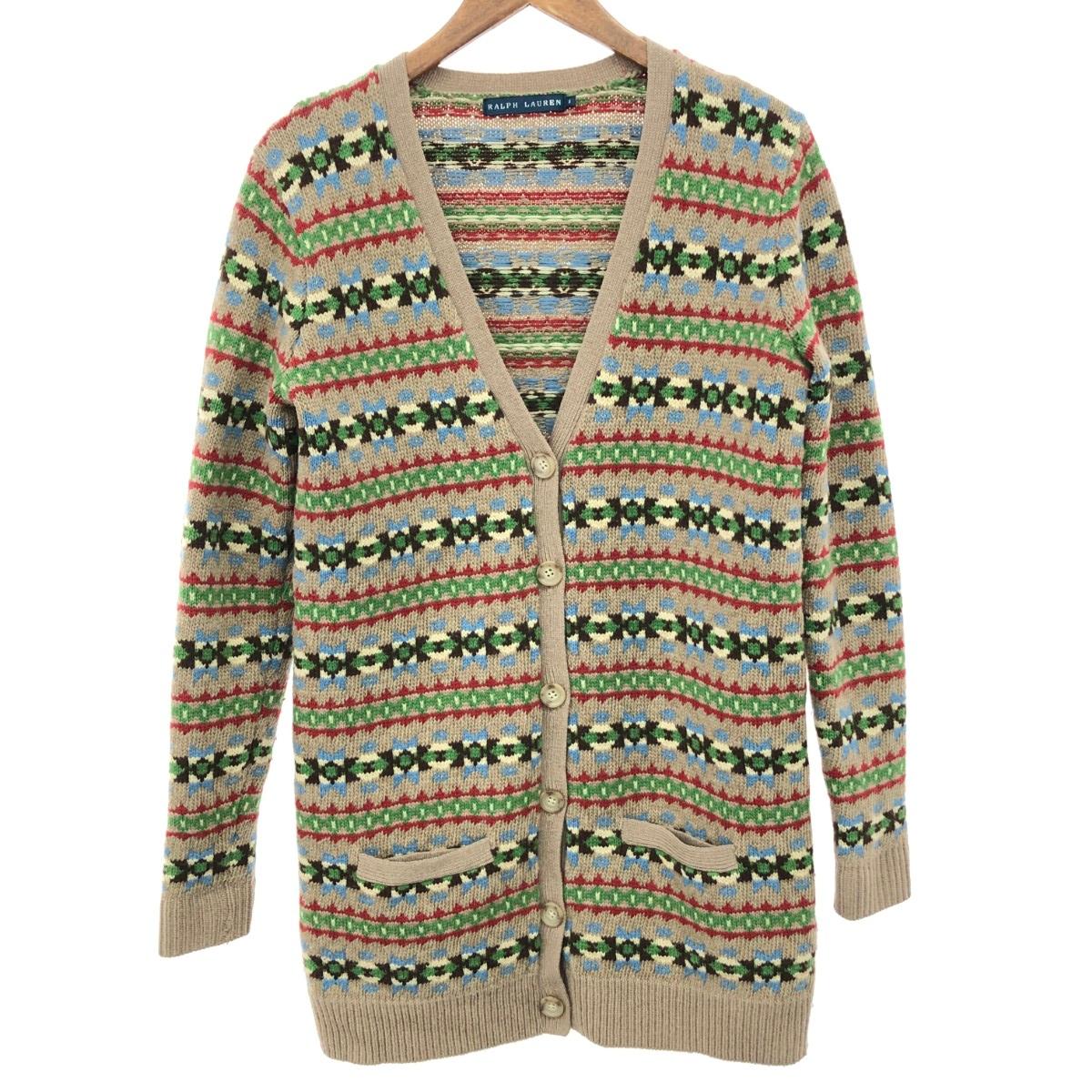 楽天市場】RALPH LAUREN ラルフローレン ロングカーディガン 良好