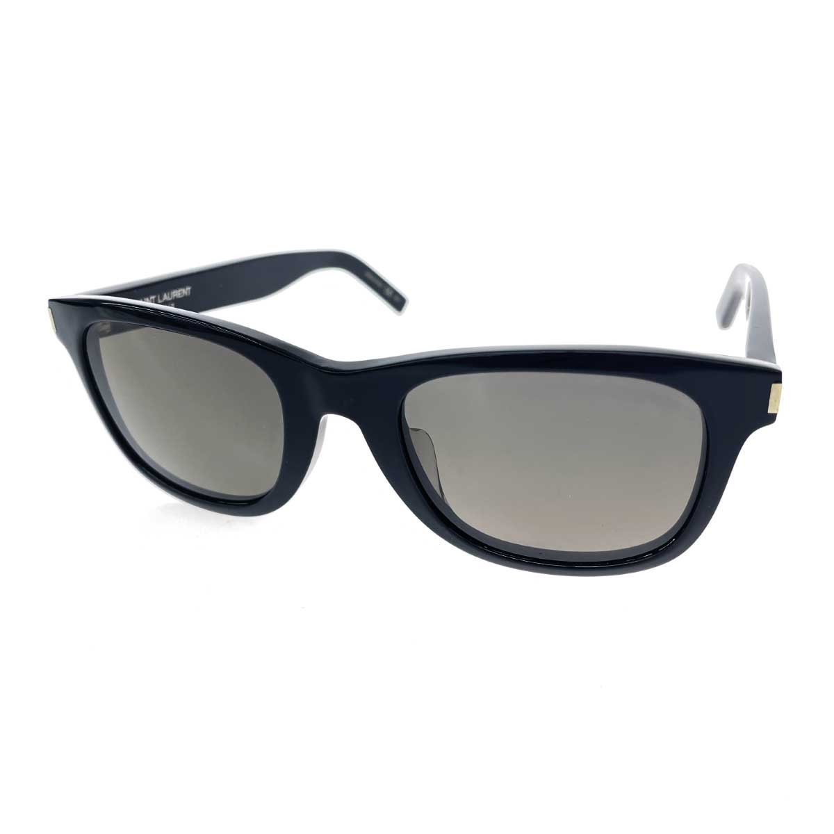SAINT LAURENT PARIS サンローランパリ サングラス 良好 プラスチック/ SL51F ブラック ユニセックス【中古】｜リサイクル ティファナ