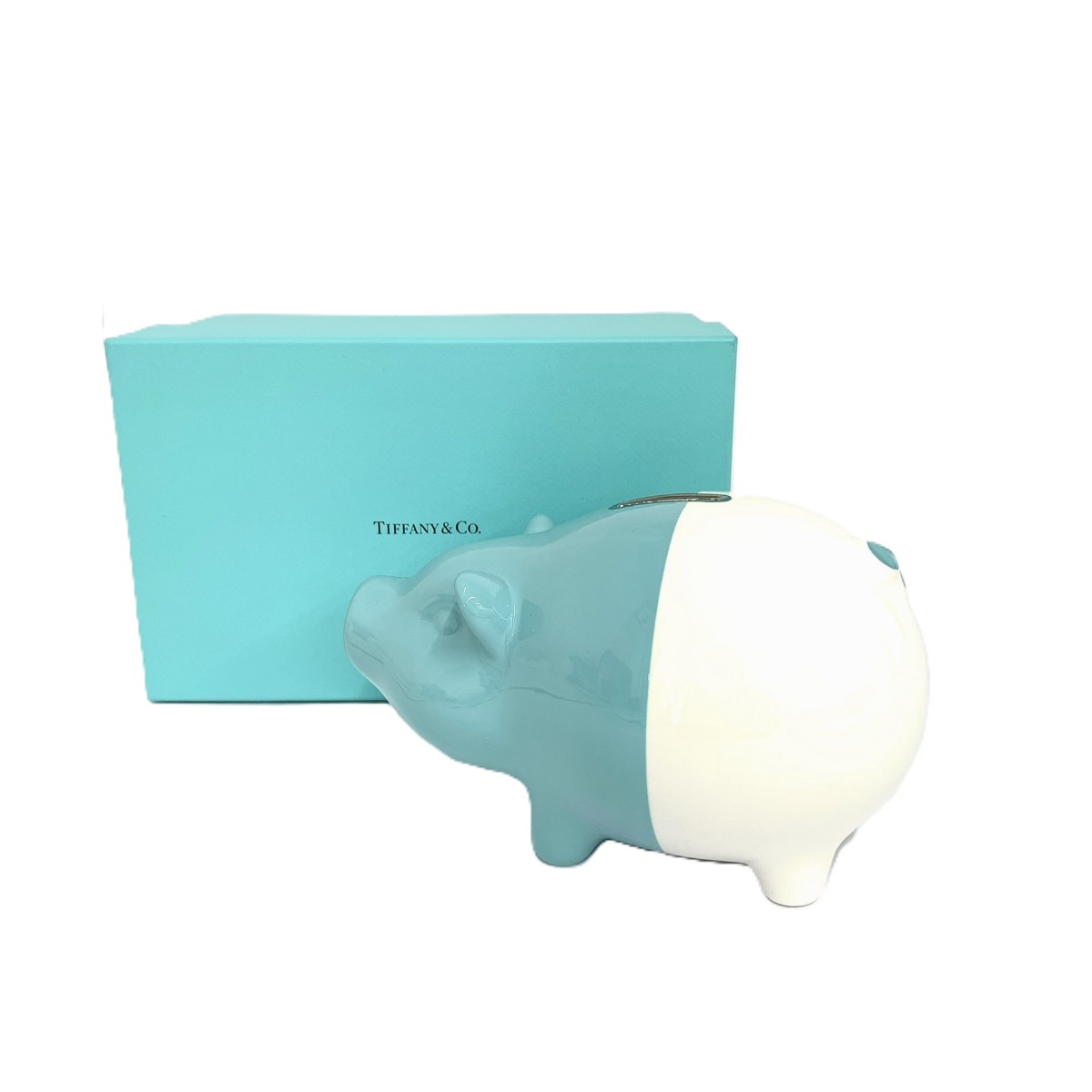 楽天市場】Tiffany&Co. 60559961 PIGGY BANKESTE CERAMICHEMADE IN