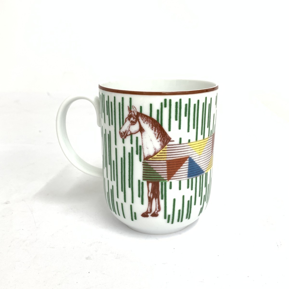 HERMES エルメス マグカップ/イポモビル No3 マルチカラー 【中古】