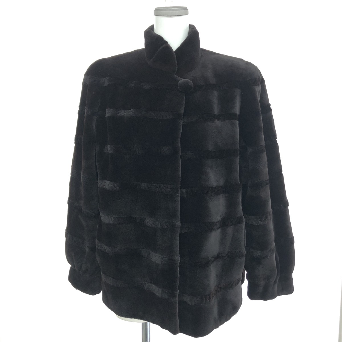 SAGA MINK サガミンク シェアードミンク  大きさ：M    ミンクのコート 赤銅色 レディース【中古】