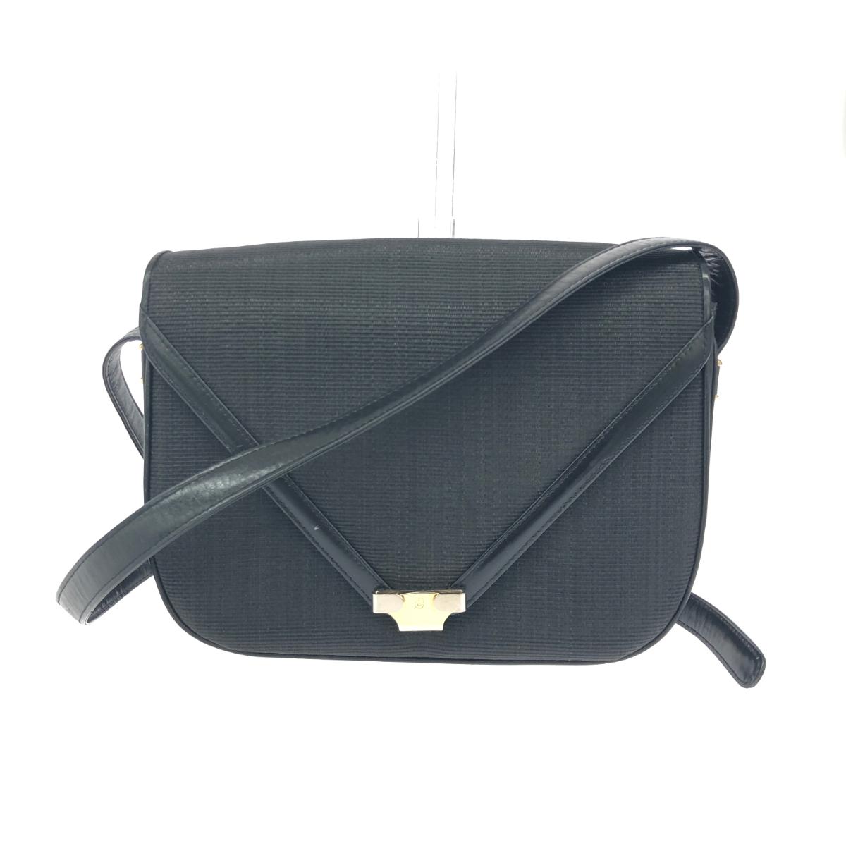 COMTESSE コンテス ショルダーバッグ ホースヘア ブラック レディース【中古】