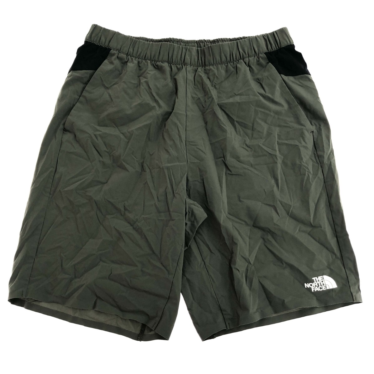 THE NORTH FACE ザノースフェイス エイペックスライトショーツ サイズ:L NB42080 カーキ メンズ【中古】