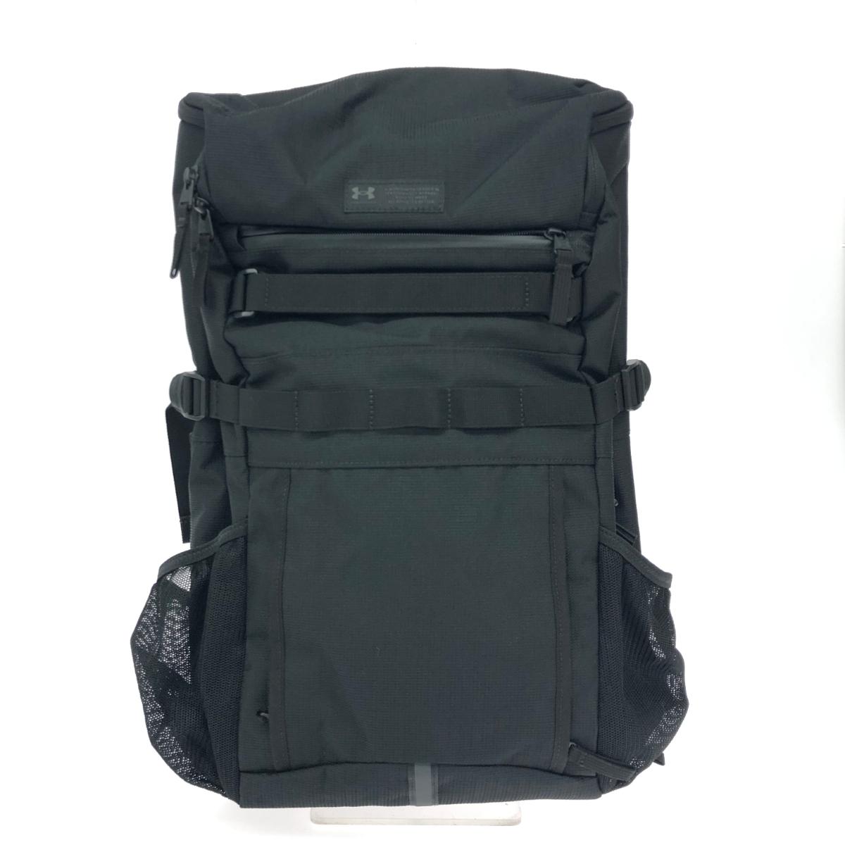 UNDER ARMOUR アンダーアーマー リュック 未使用品 ナイロン ブラック 【中古】
