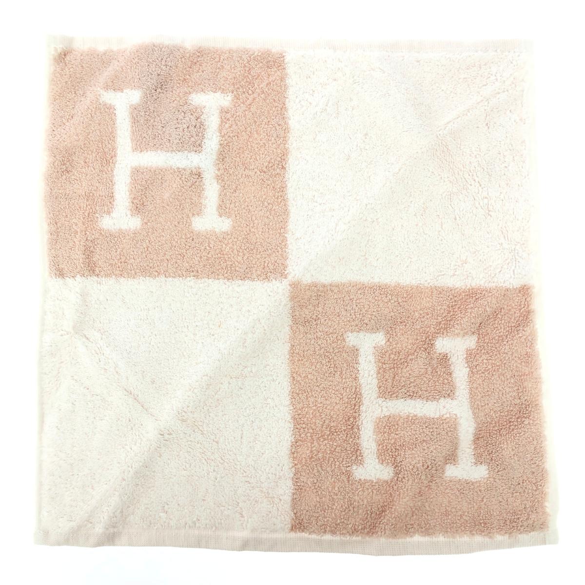 HERMES エルメス カレタオル/アヴァロン 未当て嵌める品  Hロゴタイプ    白いこと/ベージュ ユニ一発やる【中古】