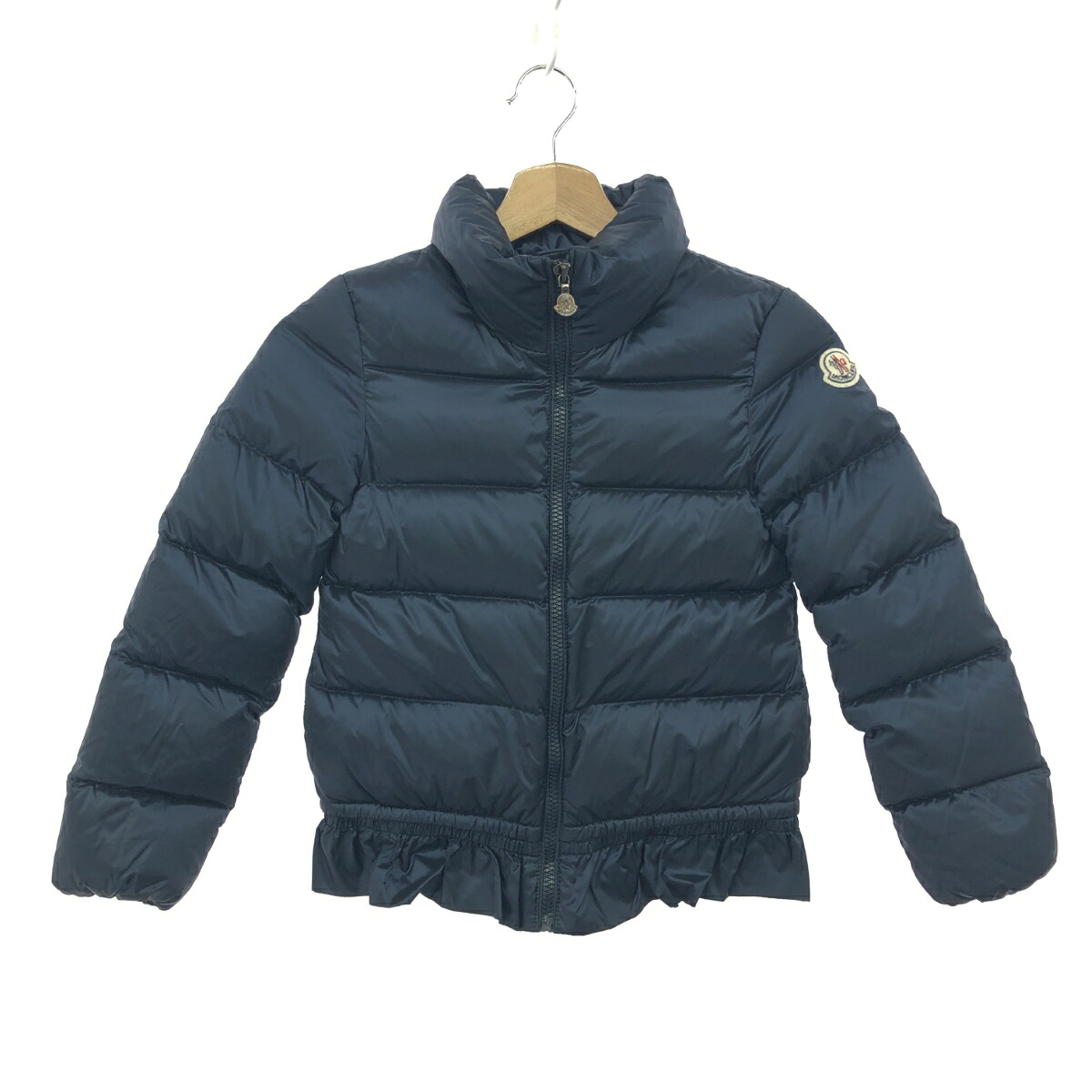 MONCLER モンク軌跡 落ち込む上衣 ANEMONET 思わしい 大いさ:8/130糎     米国海軍 キッズ【中古】