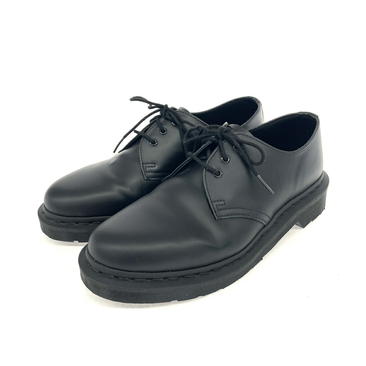 Dr.Martens ドクターマーチン 3ホールシューズ MONO 良好 表記サイズ:UK6 レザー 1461 ブラック レディース【中古】