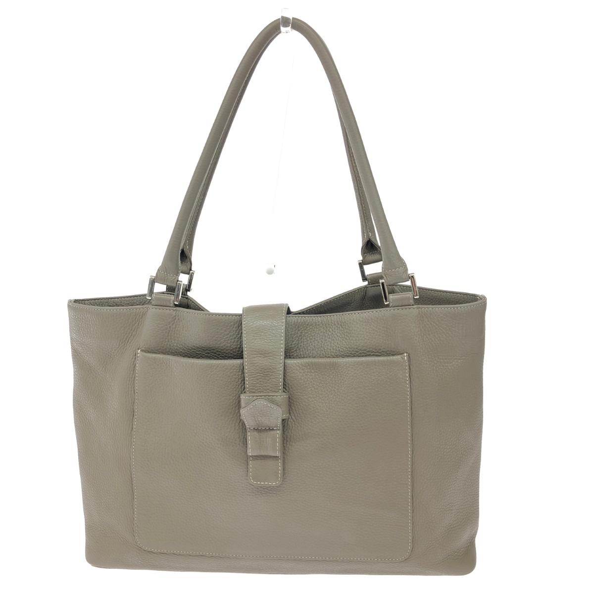 楽天市場】キタムラ ロゴ トートバッグ レザー レディース 【中古