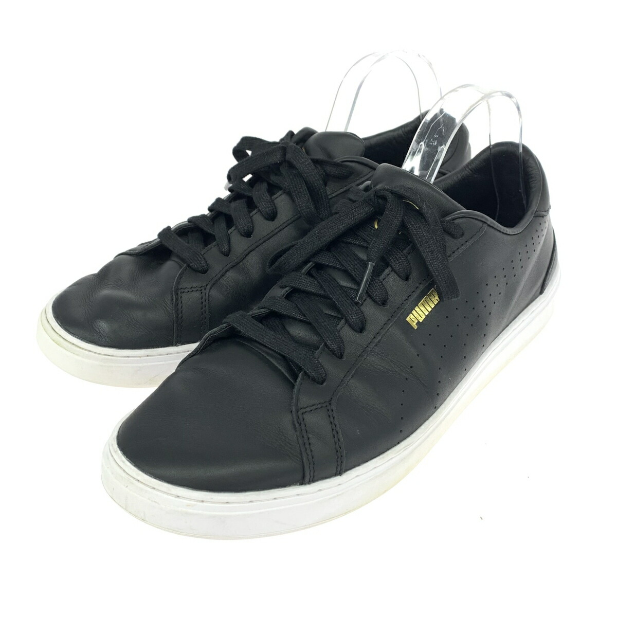 PUMA プーマ ゴルフシューズ 良好 表記サイズ:28.5cm スパイクレス    ブラック メンズ【中古】