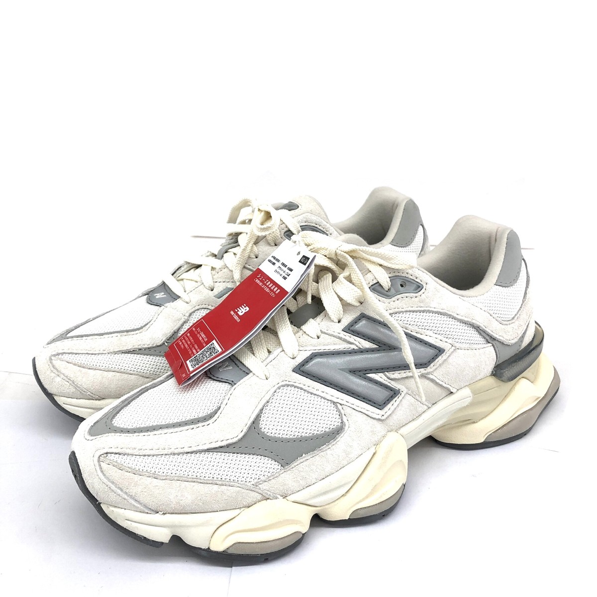 ★百貨店大売り出し客体商いもの★  new balance ニュー平衡にする U9060ECA 未当て嵌める品 書きあらわす大きさ:29.0珊     白いこと メンズ【中古】