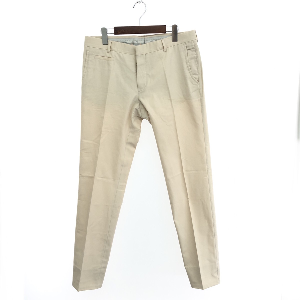 Belvest ベルベスト チノスラックス サイズ:48 ベージュ メンズ【中古】