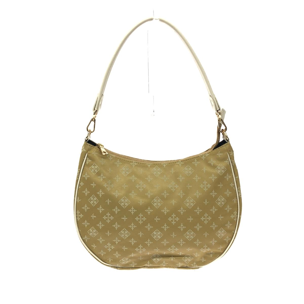 russet ラシット 2WAYバッグ 美品 モノグラム ナイロン ベージュ レディース【中古】