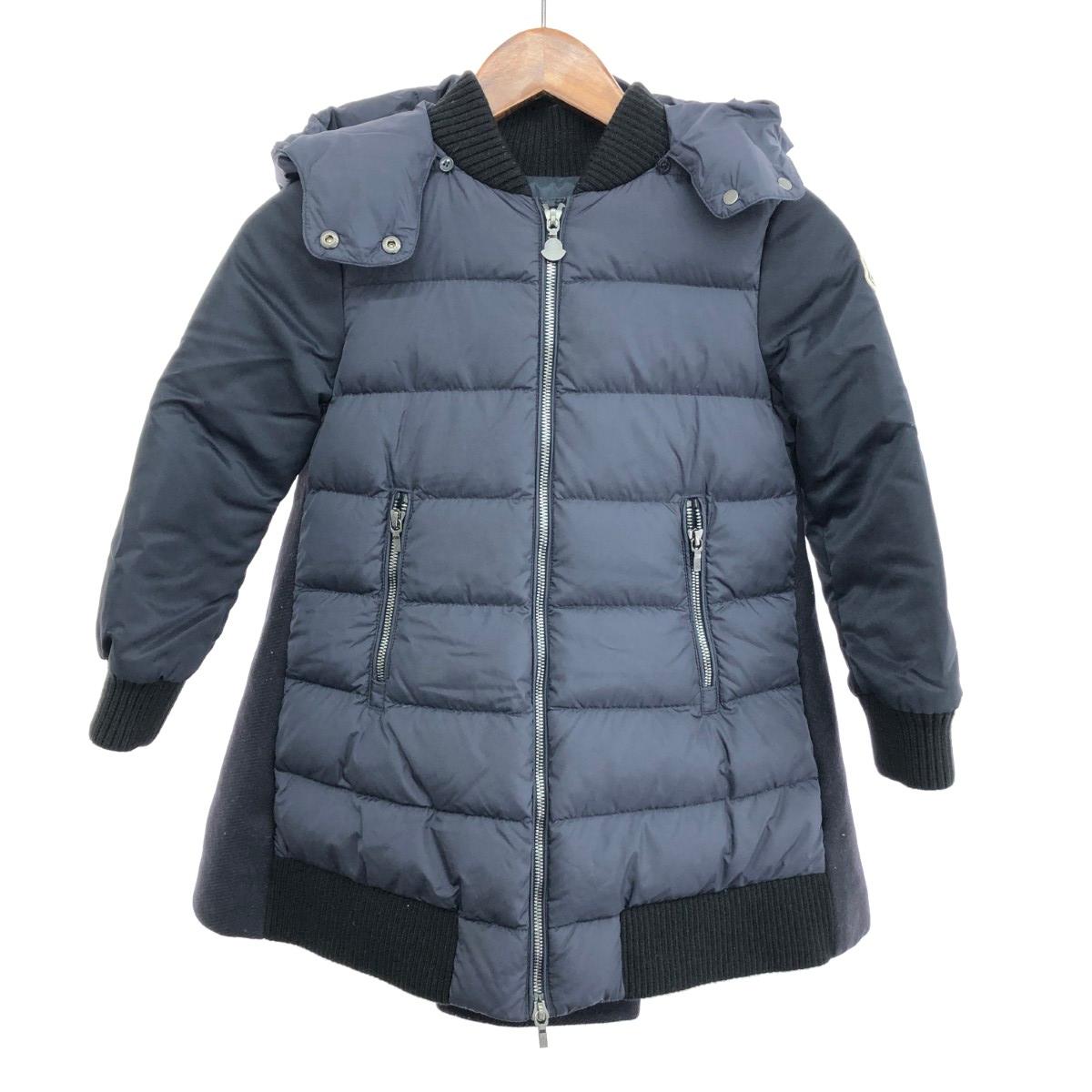 MONCLER モンクレール ダウンコート サイズ:130 LONGEST/130cm/8y ネイビー キッズ【中古】