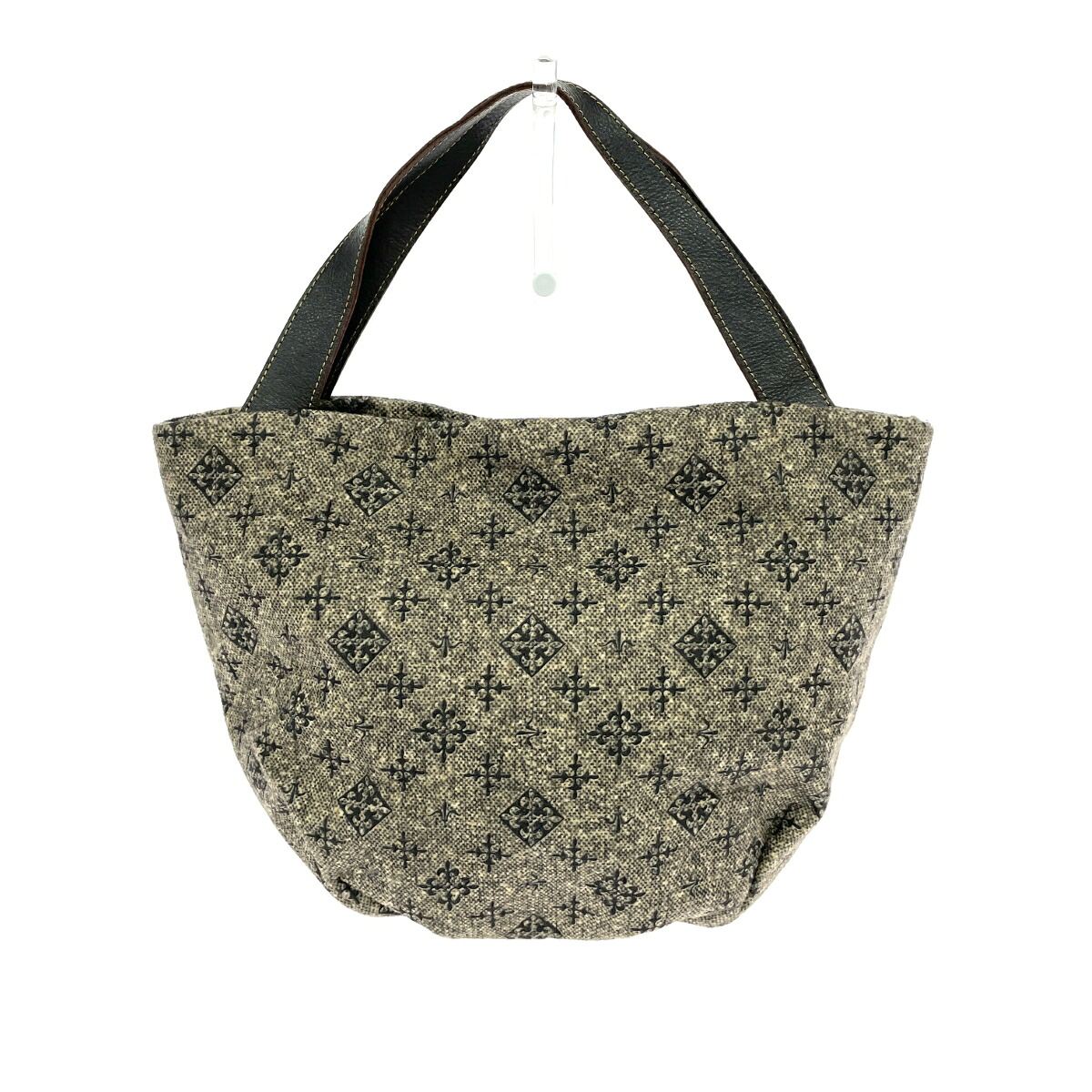 russet ラシット ハンドバック 好ましい  フェルト×なめし革    赤銅色 レディース【中古】