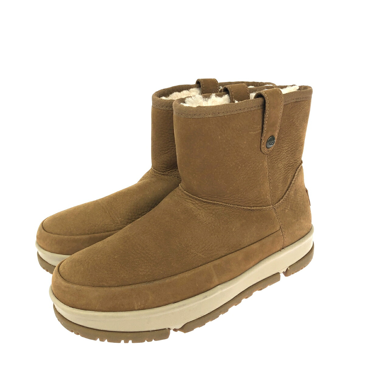 UGG アグ ムートンブーツ 美品 表記サイズ:25.0cm クラシックミニ/ウォータープルーフ 1112473 ブラウン レディース【中古】｜リサイクル ティファナ