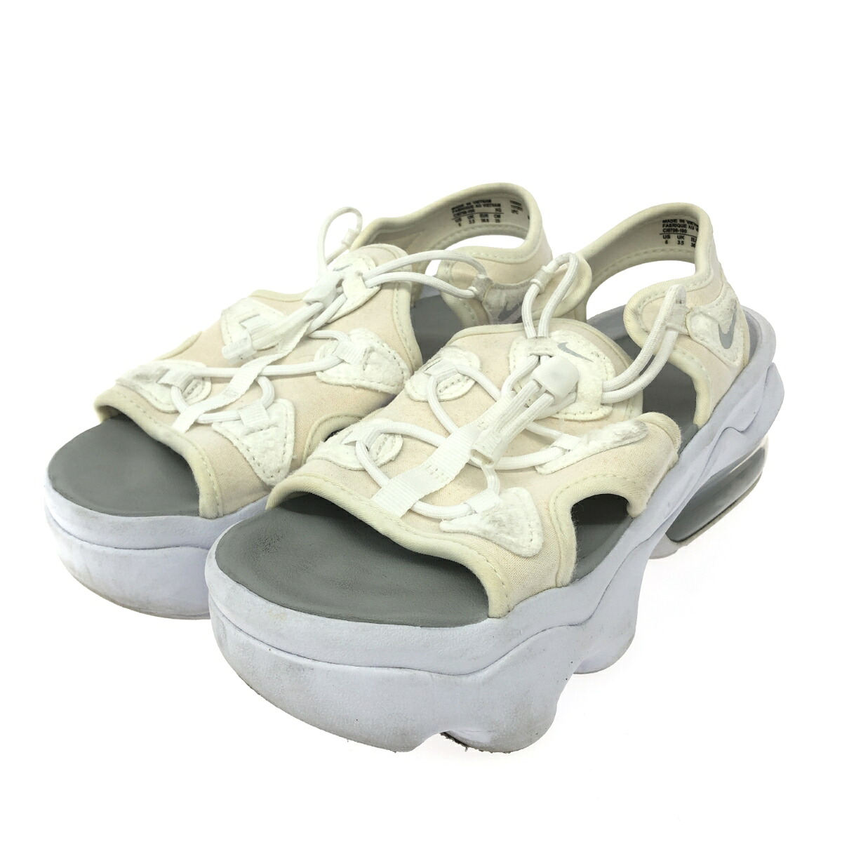 NIKE ナイキ サンダル/エアマックスココ 表記サイズ:23 ベージュ レディース【中古】