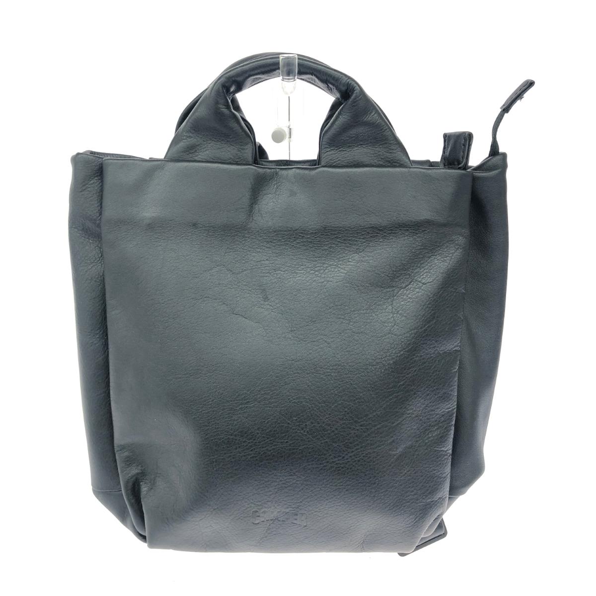 CAMPER カンペール リュック レザー ブラック ユニセックス【中古】