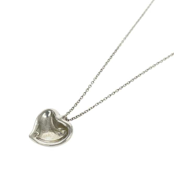 TIFFANY&Co. ティファニー SVネックレス/カーブドハート エルサペレッティ/925/シルバー シルバーカラー レディース【中古】