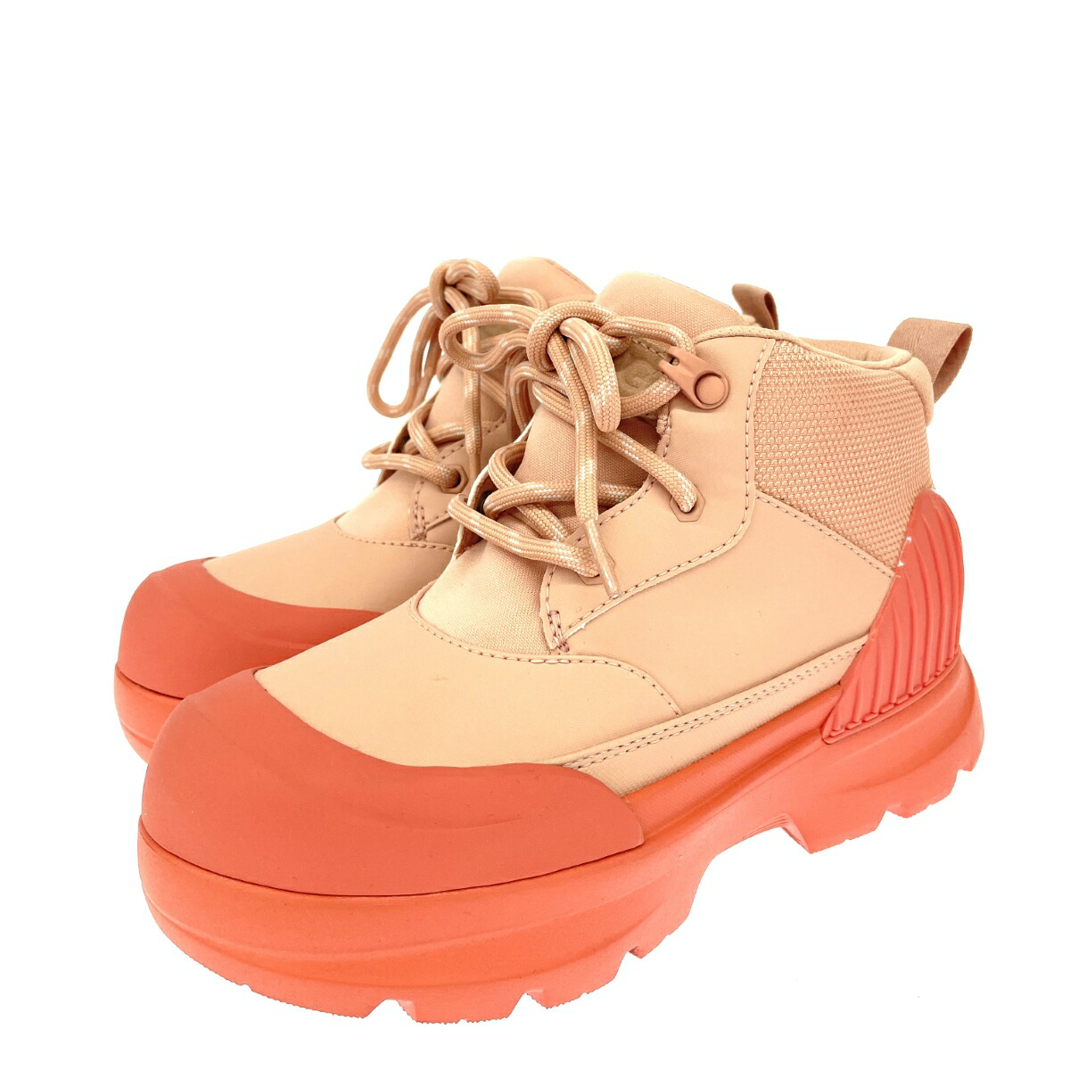 UGG アグ スニーカー/ニューメル 美品 表記サイズ:22.0cm NEUMEL　X/ブーツ ピンク レディース【中古】
